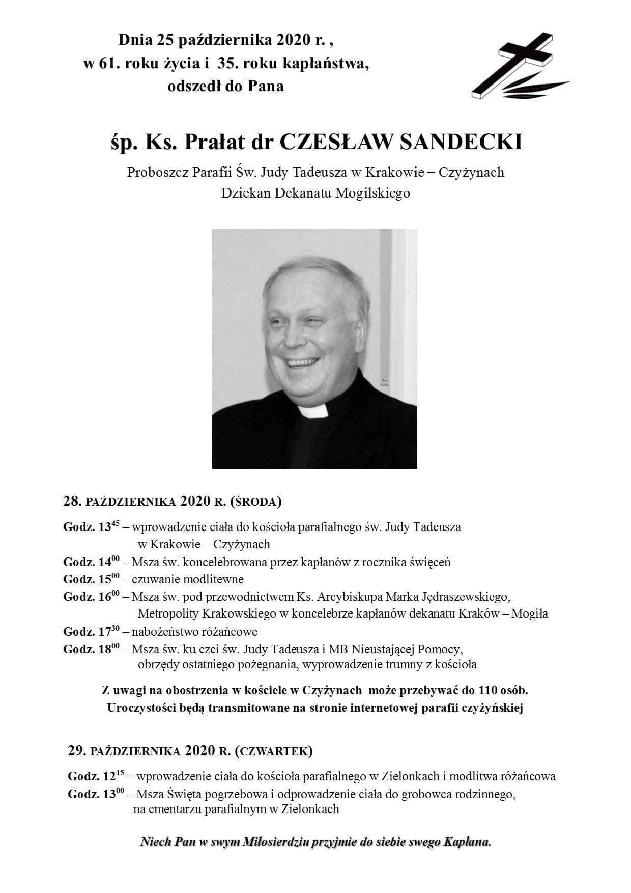 dr Czesław Sandecki