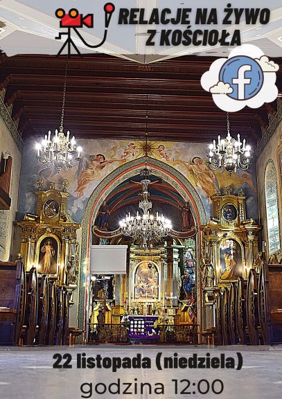 Relacje na żywo z kościoła